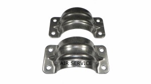 Opaska wydechu A0750161-25 (2 połówki, zamiennik dla 1555014-2)